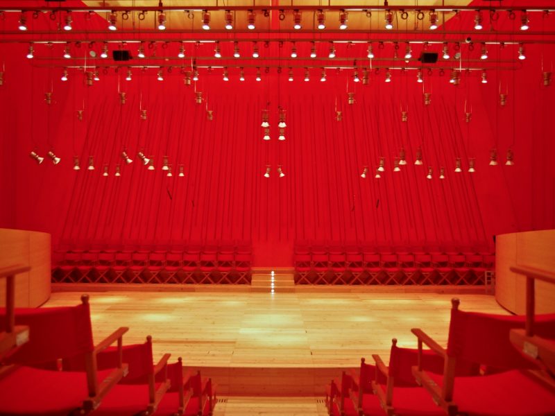 Auditorium del Parco - L'Aquila. Interno. Foto di Lorenzo Nardis per Ente Musicale Società Aquilana dei Concerti.