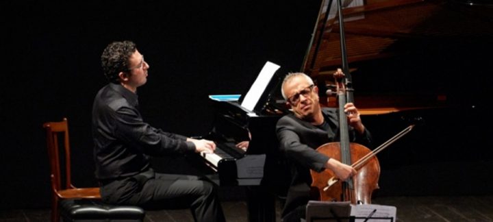 Duo Giovanni Sollima violoncellista Giuseppe Andaloro pianista