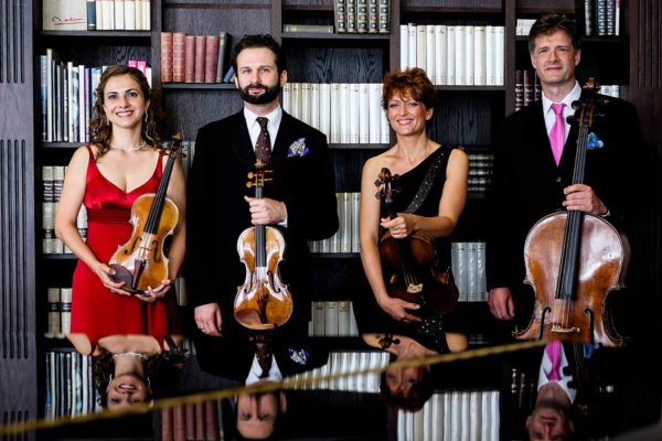 Quartetto Gringolts con Lily Francis viola e Christian Poltera violoncello