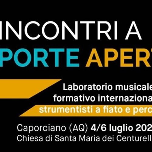 Concerto conclusivo Laboratorio “Incontri a porte aperte” III edizione