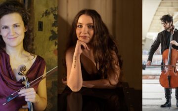 Trio LORENZA BORRANI, violino  FRANCESCO DILLON, violoncello  MARTINA CONSONNI, pianoforte