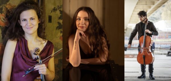 Trio LORENZA BORRANI, violino  FRANCESCO DILLON, violoncello  MARTINA CONSONNI, pianoforte